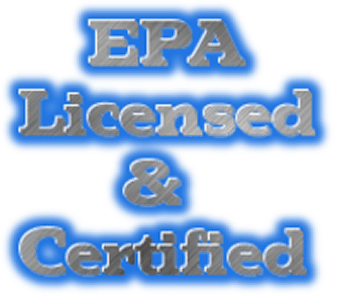 Metallic text with blue glow