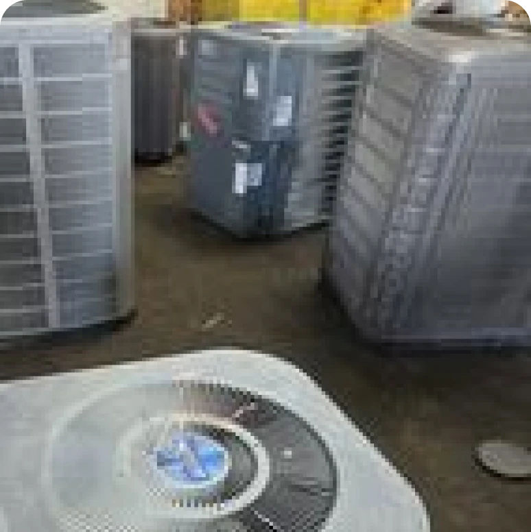 Multiple HVAC systems in warehouse
